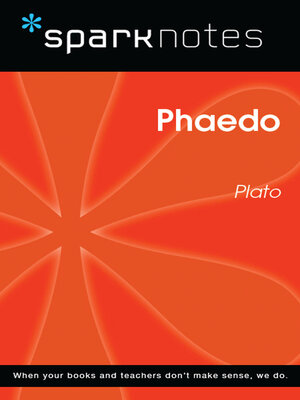cover image of Phaedo (SparkNotes Philosophy Guide)